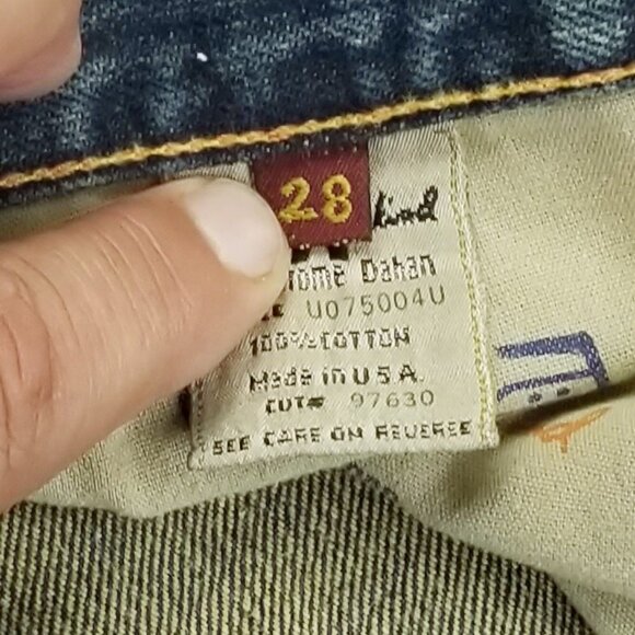 7 For All Mankind Sz 28 Boot Cut Women's Boyfriend - Picture 6 of 11